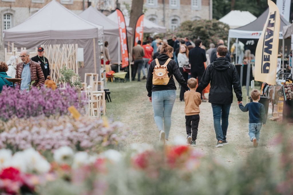 zemst in bloei tuinbeurs kinderen belgium bruxelles